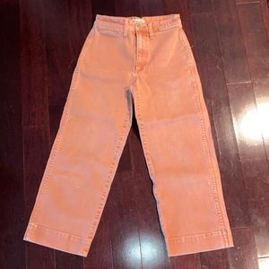 Size 24 Madewell canvas pants